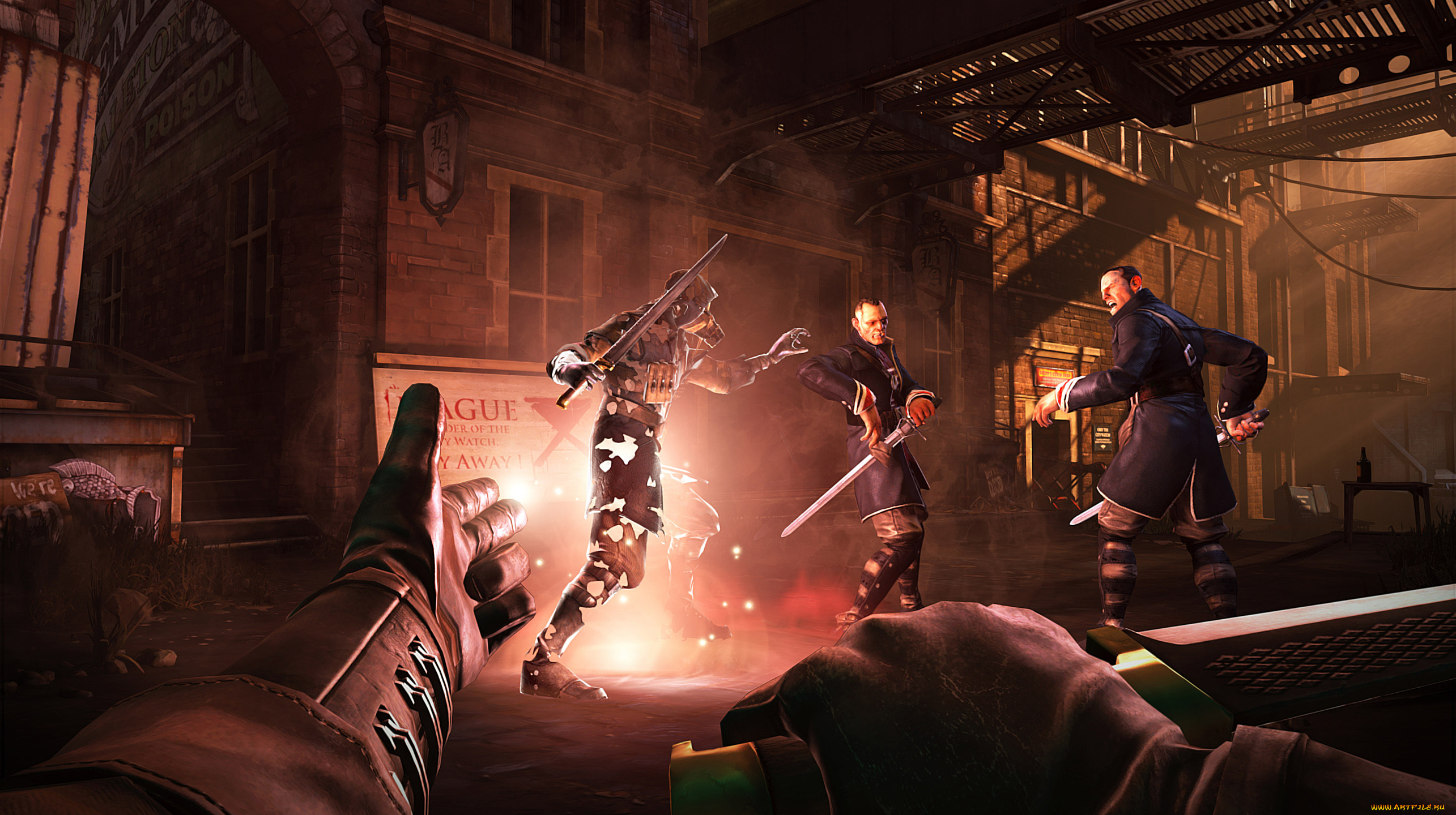 Обои Dishonored: The Knife Of Dunwall Видео Игры Dishonored: The.